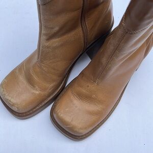 Harley-Davidson Tan Leather Boots